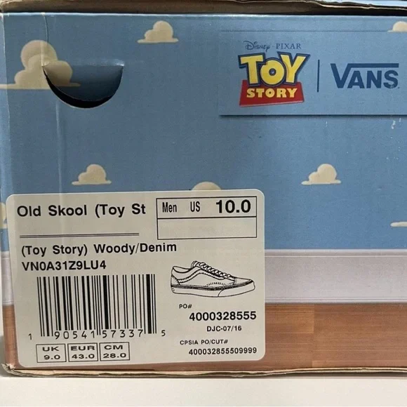 Vans old Skool Toy Story woody